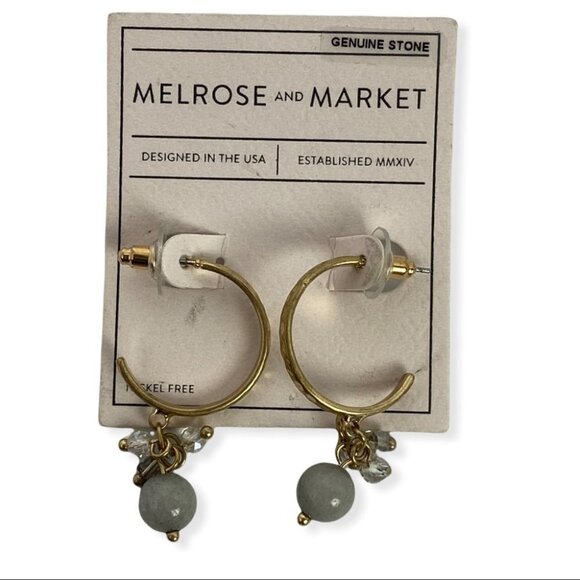 NWT Nordstrom Melrose Market Jewelry Bundle 3 Pair of Earrings One Ring Boho - Picture 11 of 13